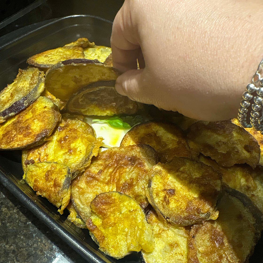 Claudio's aubergine parmigiana