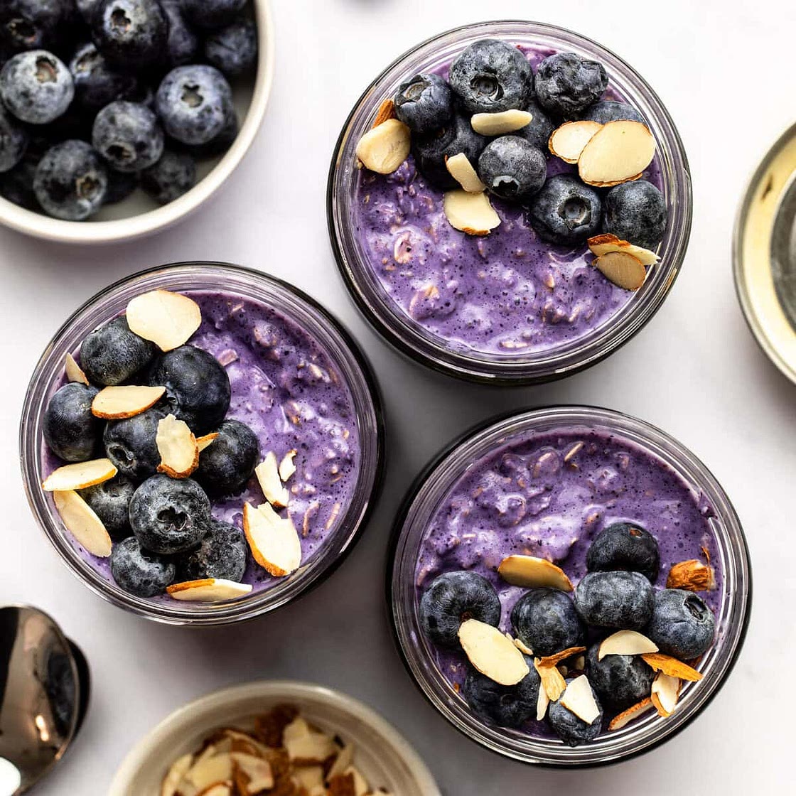 Blueberry Overnight Oatmeal