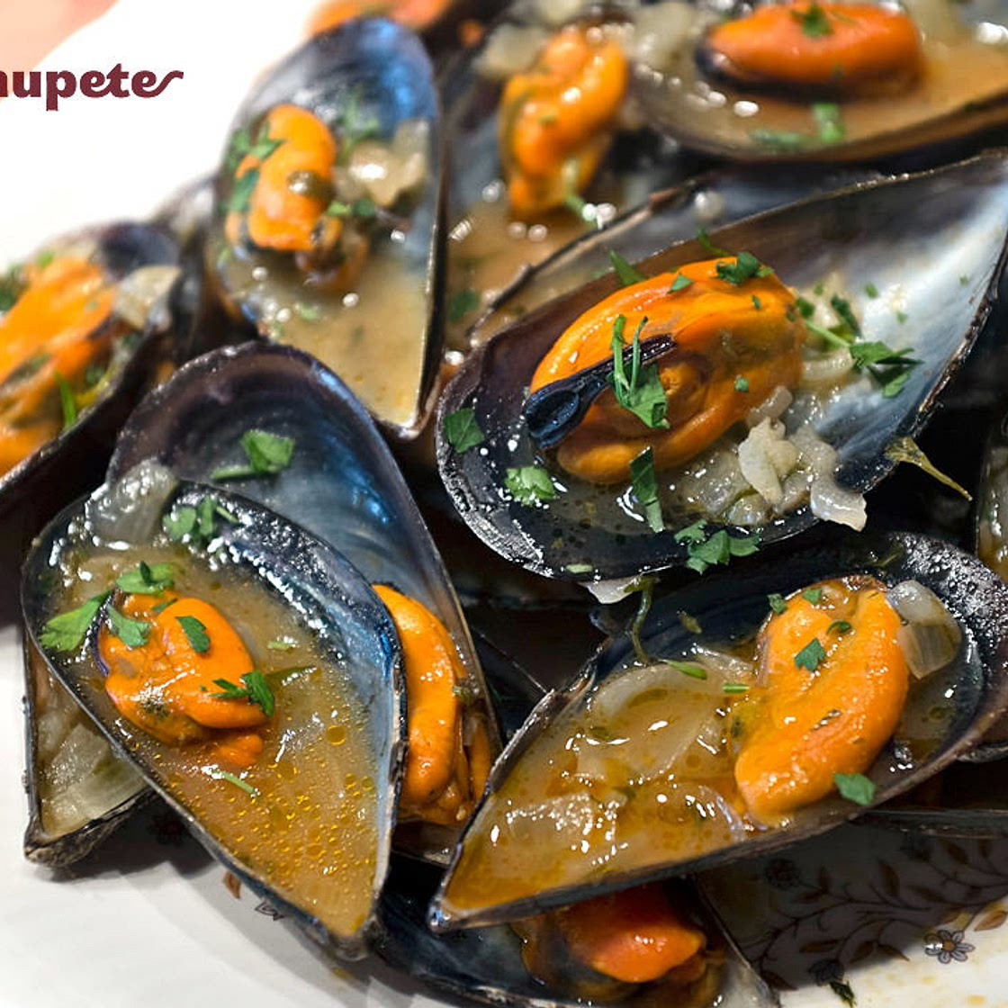 Mejillones a la marinera. Receta fácil y rápida