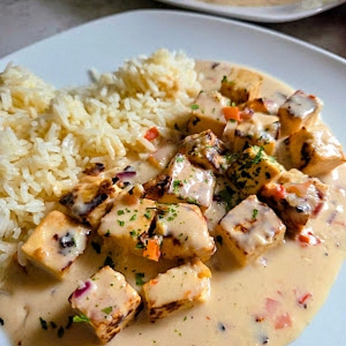 Coconut Cream Tofu