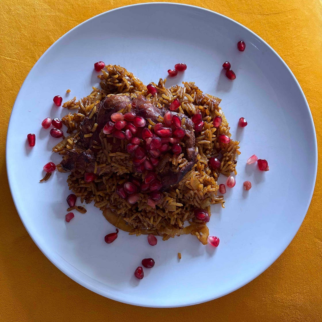 Persian Chicken and Rice 