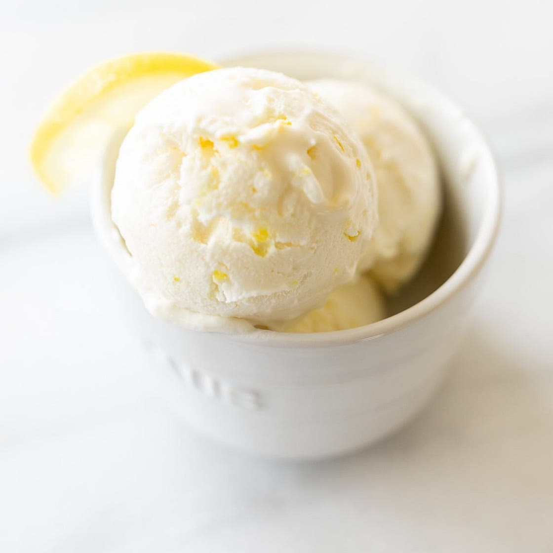 No Churn Lemon Ice Cream