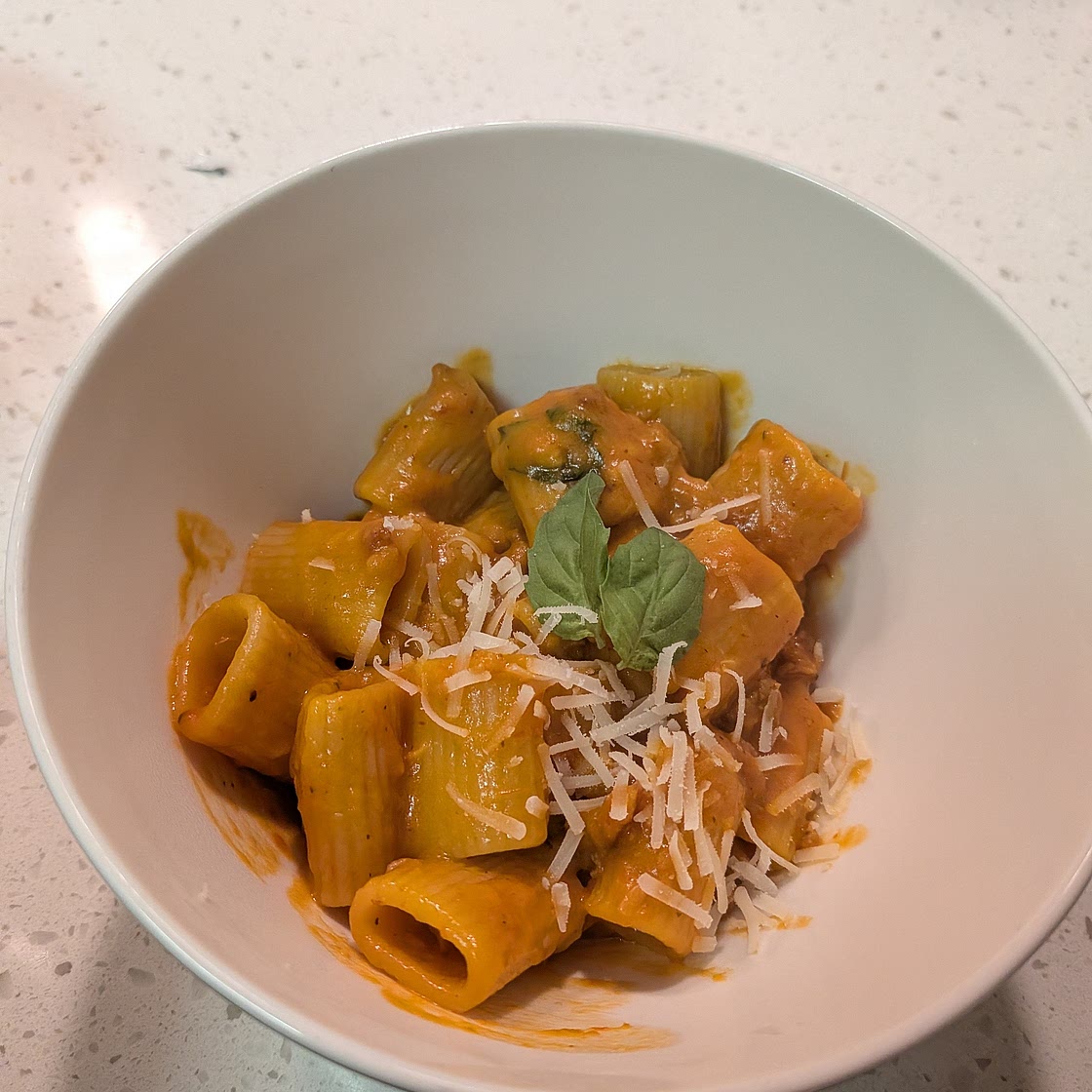 Sausage and Vodka Sauce Pasta