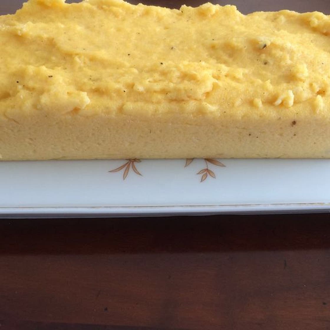 Polenta simple au gruyère