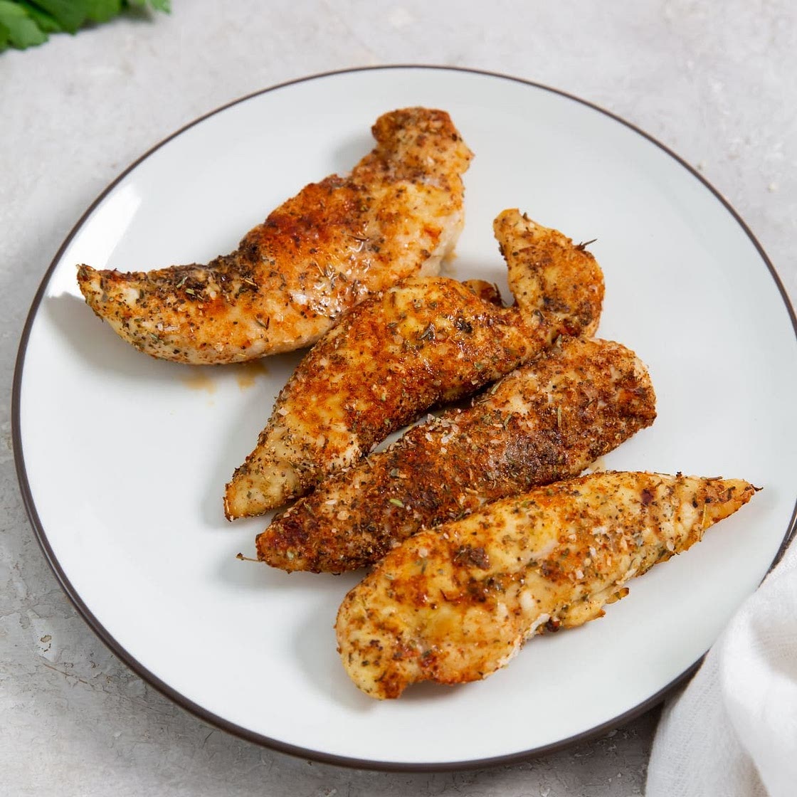Air Fryer Blackened Chicken Tenders