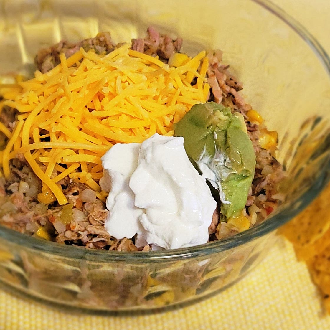 Pork Carnitas Rice Bowl