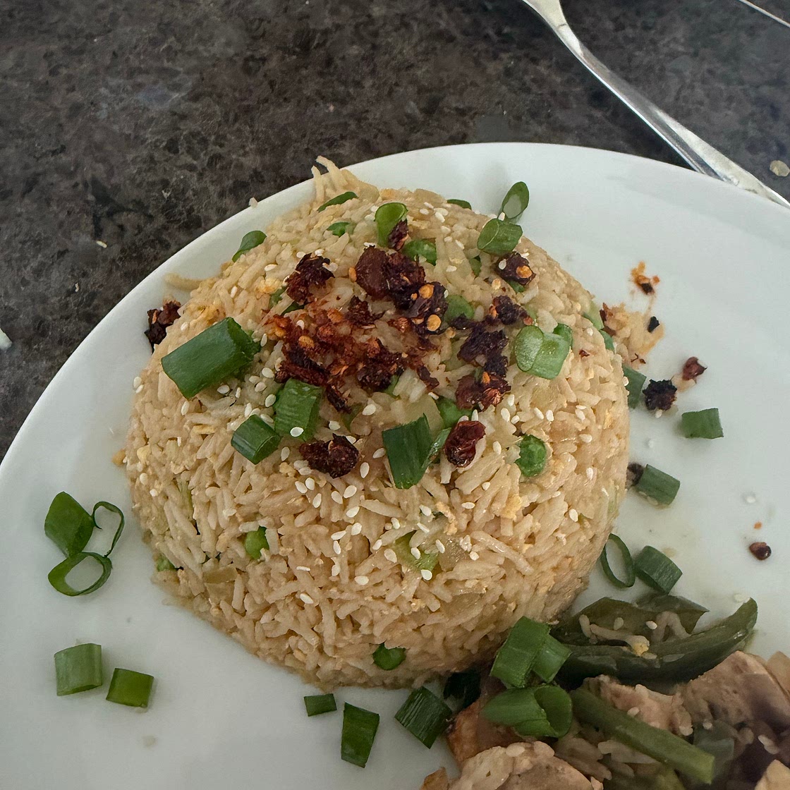 Egg fried rice