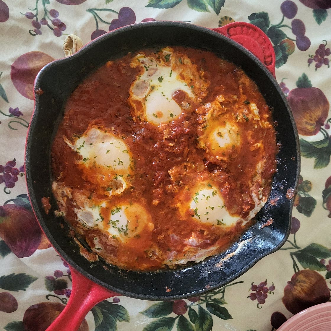 Middle Eastern Shakshuka / Shakshouka /Chakchouka