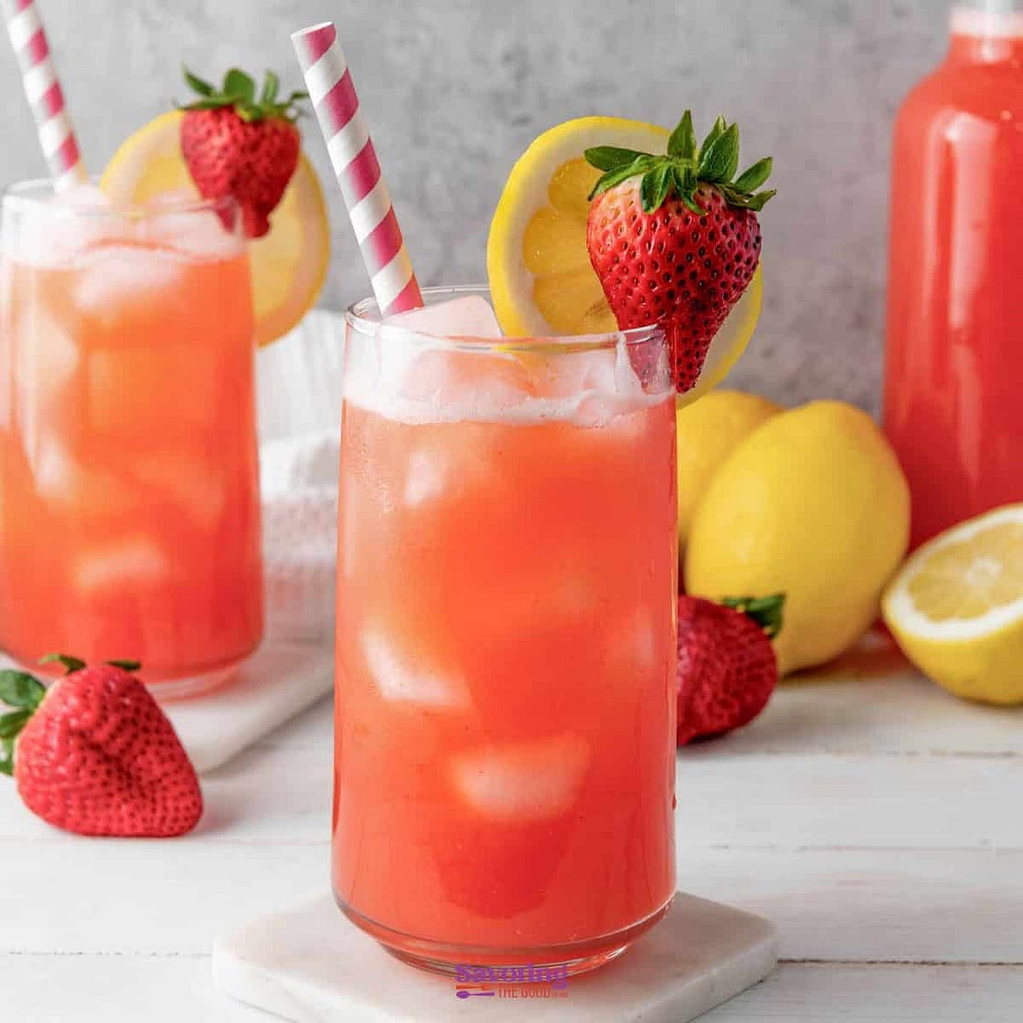 Fresh Strawberry Lemonade