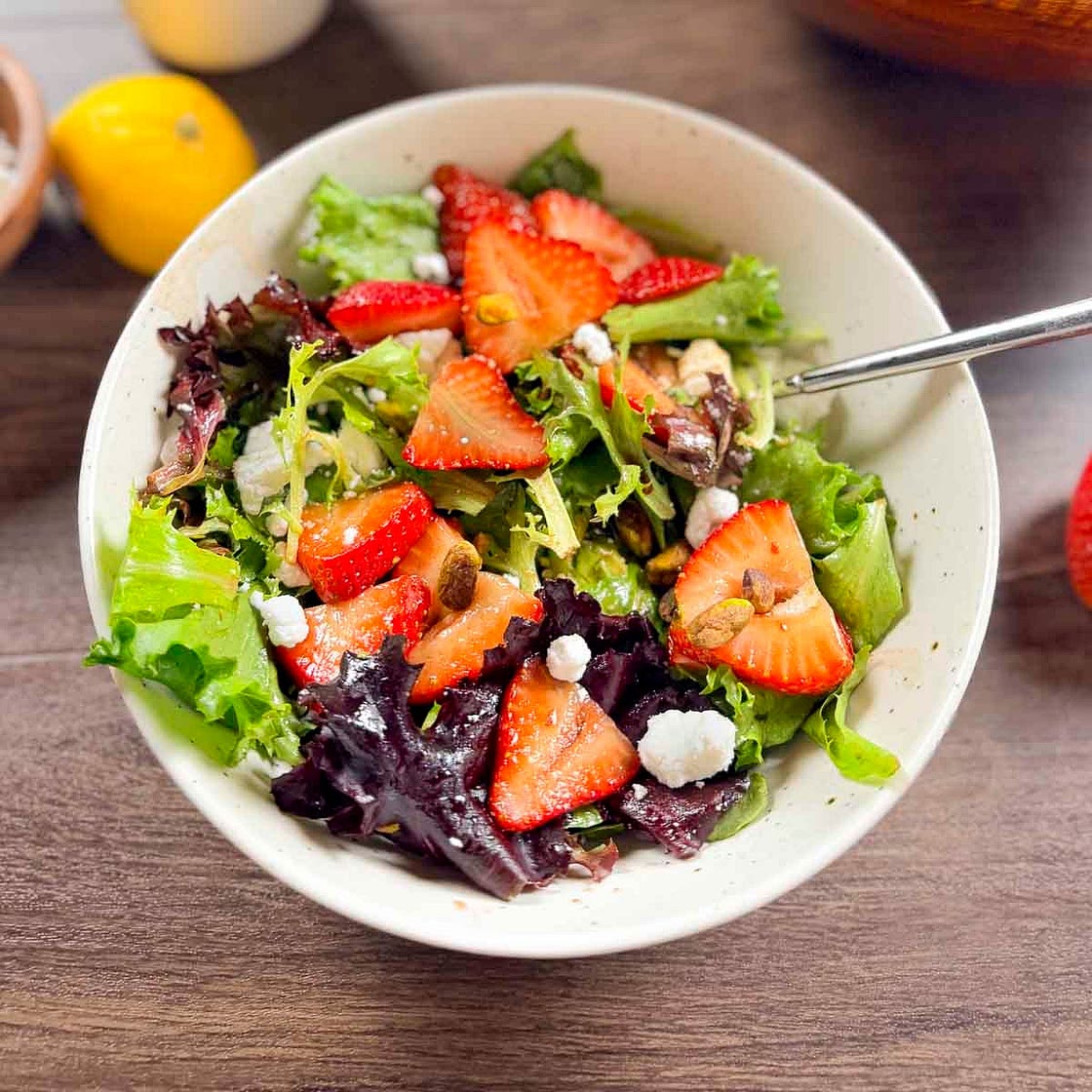 Strawberry Feta Salad