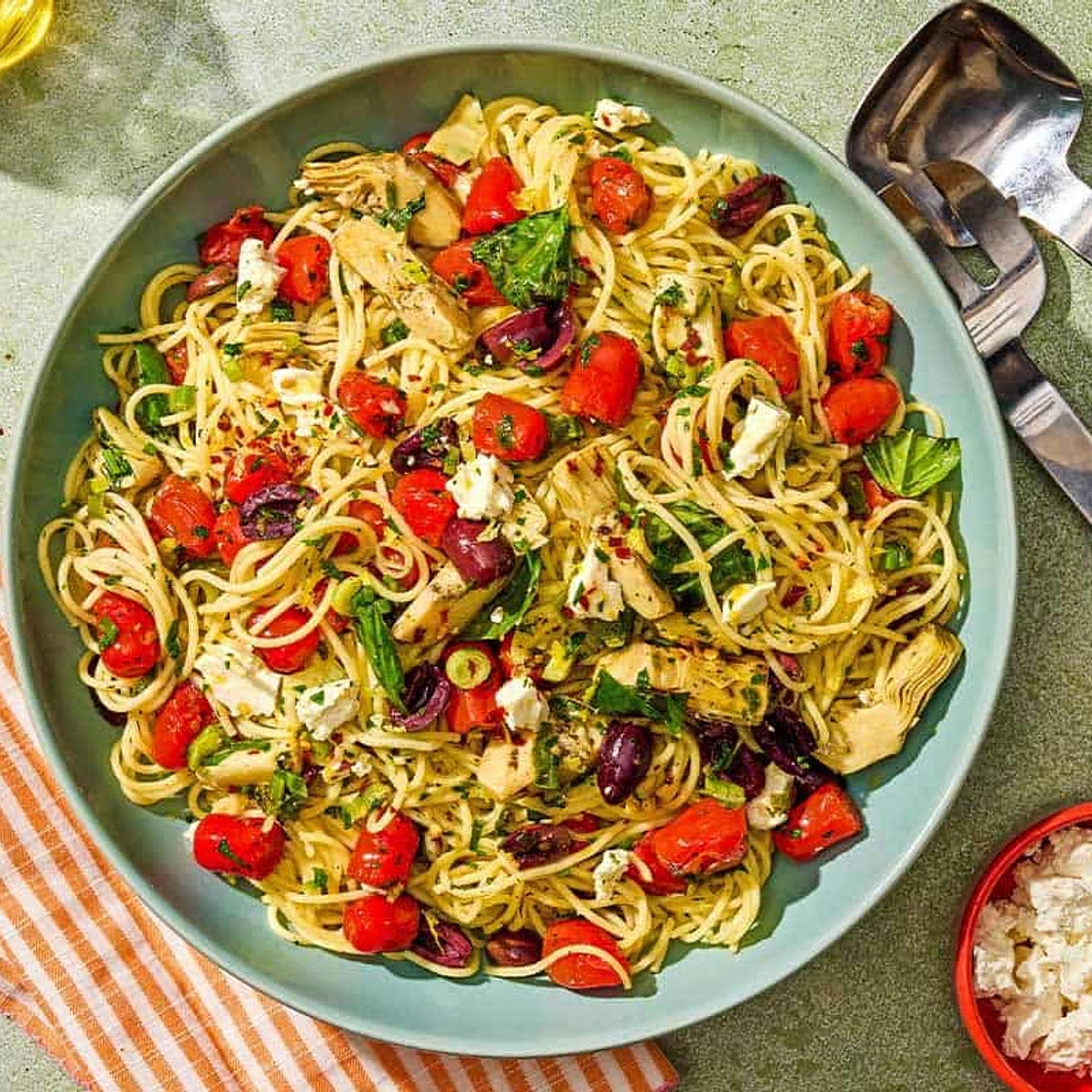 Mediterranean Olive Oil Pasta