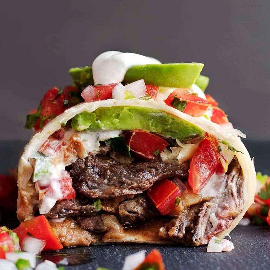 Carne Asada Burrito
