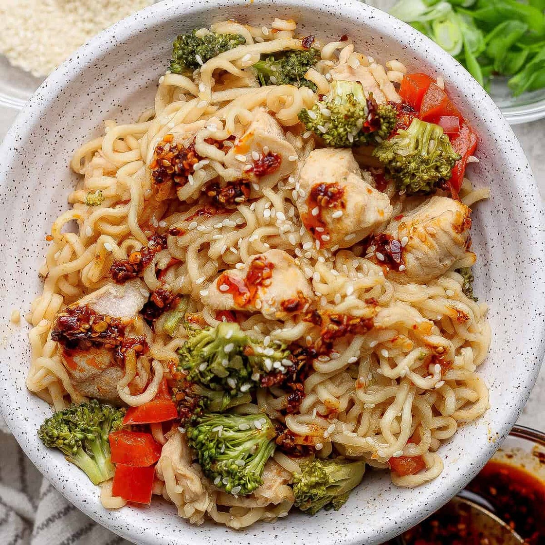 Easy Baked Ramen Noodles Recipe