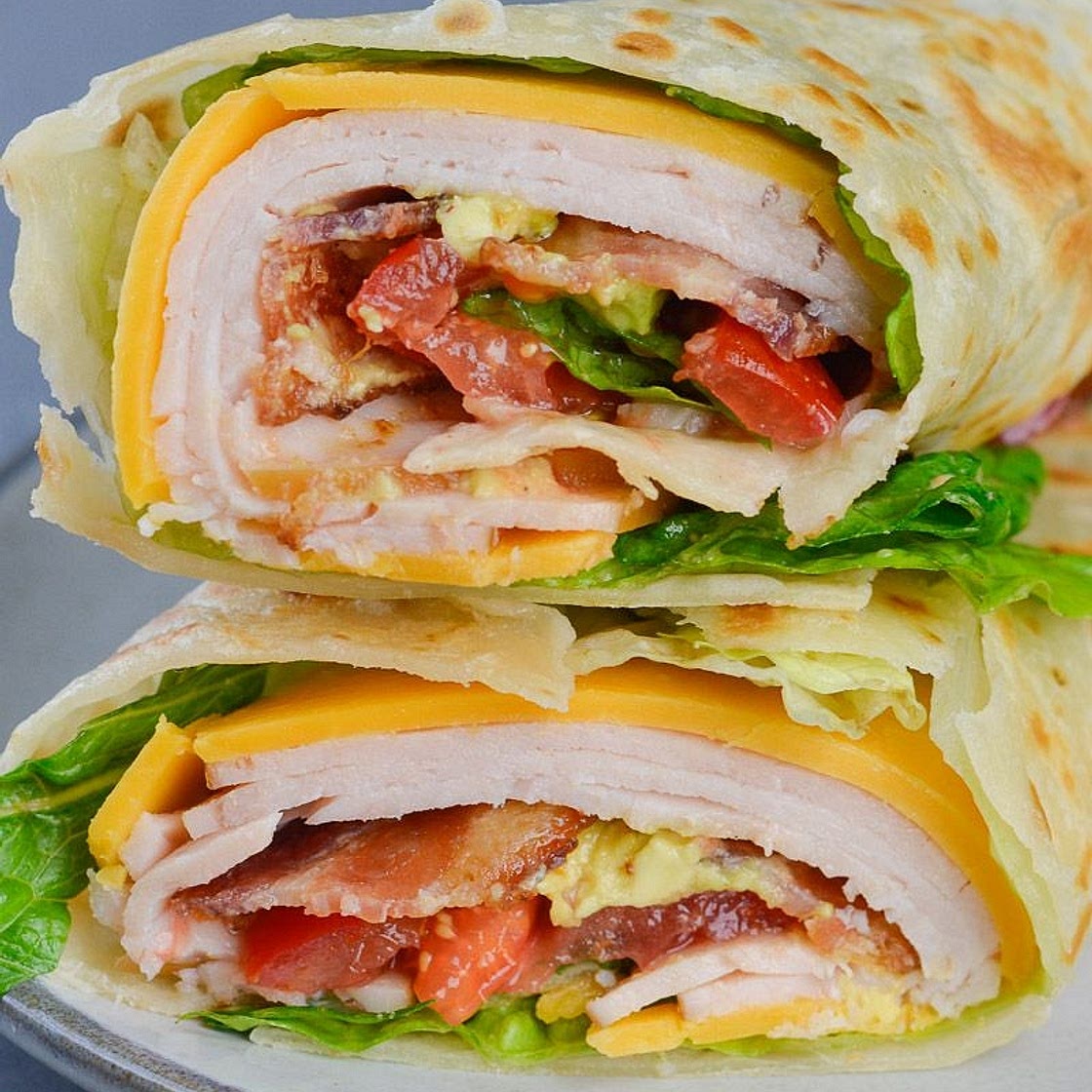 California Turkey Club Wrap