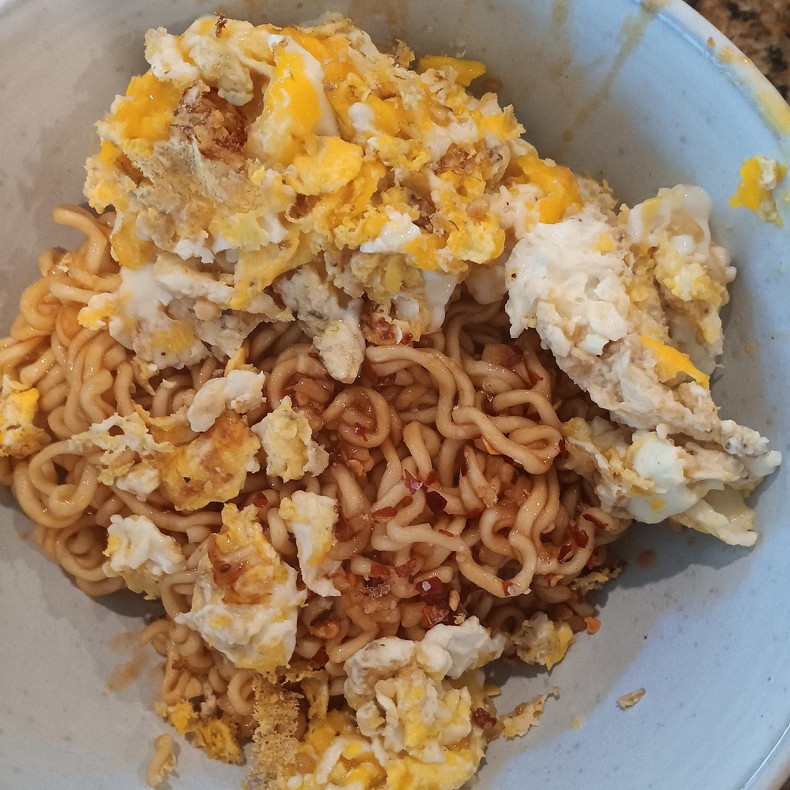 Sesame Garlic Ramen Noodles