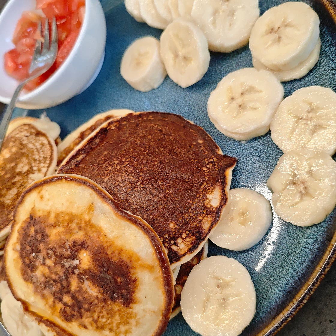 Pancakes 🥞🥞 (kinda healthy)