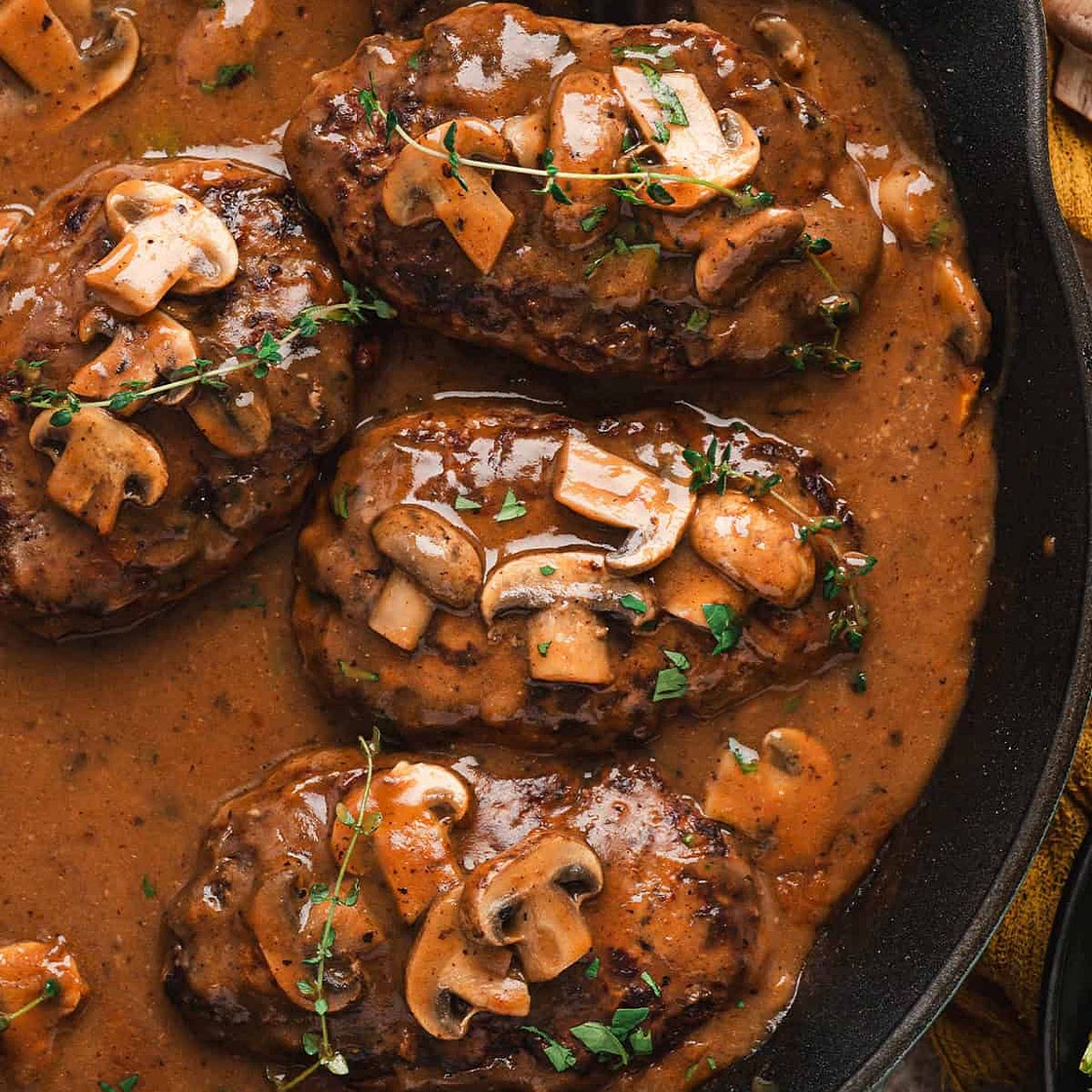 Easy Homemade Salisbury Steak