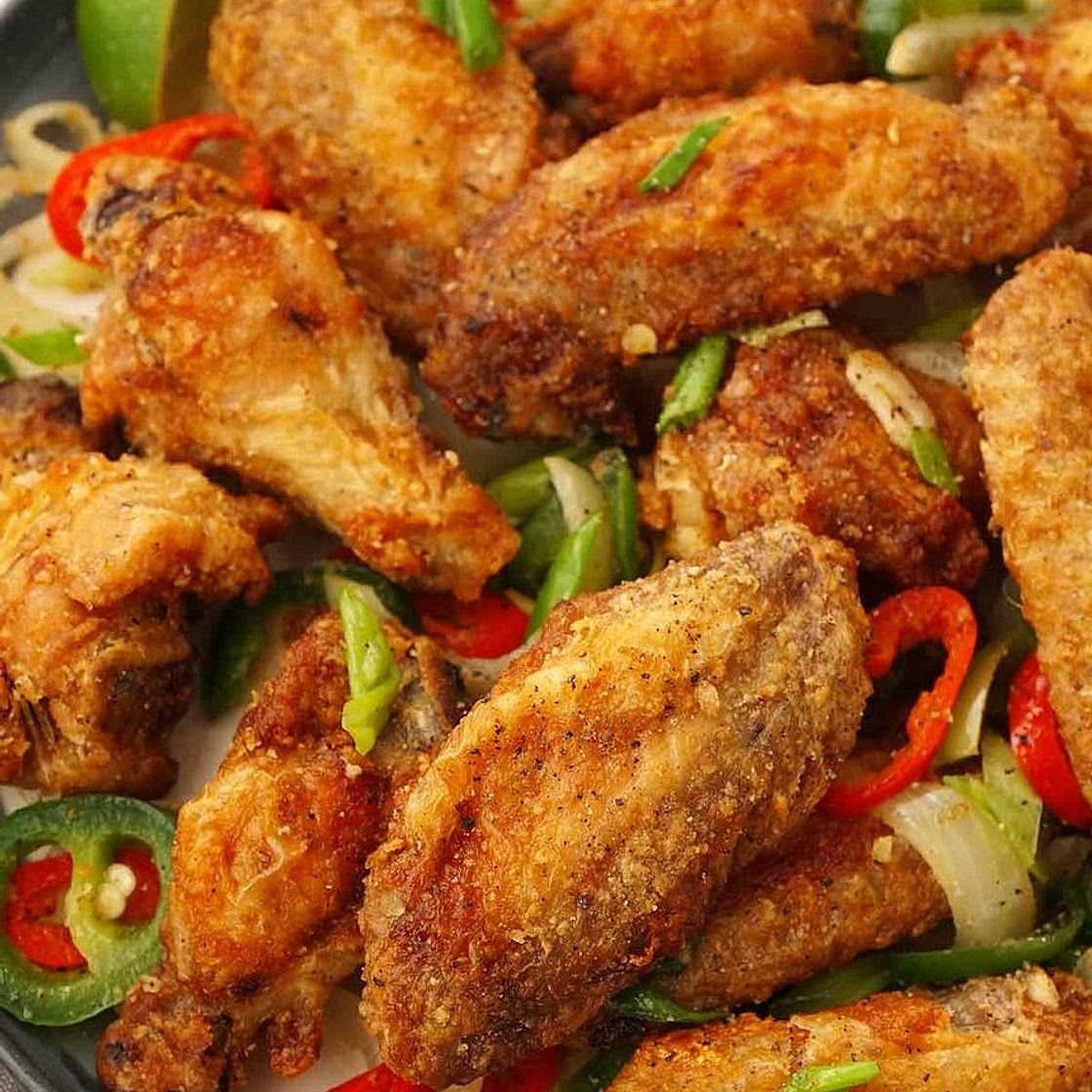 Salt and Pepper Chicken Wings