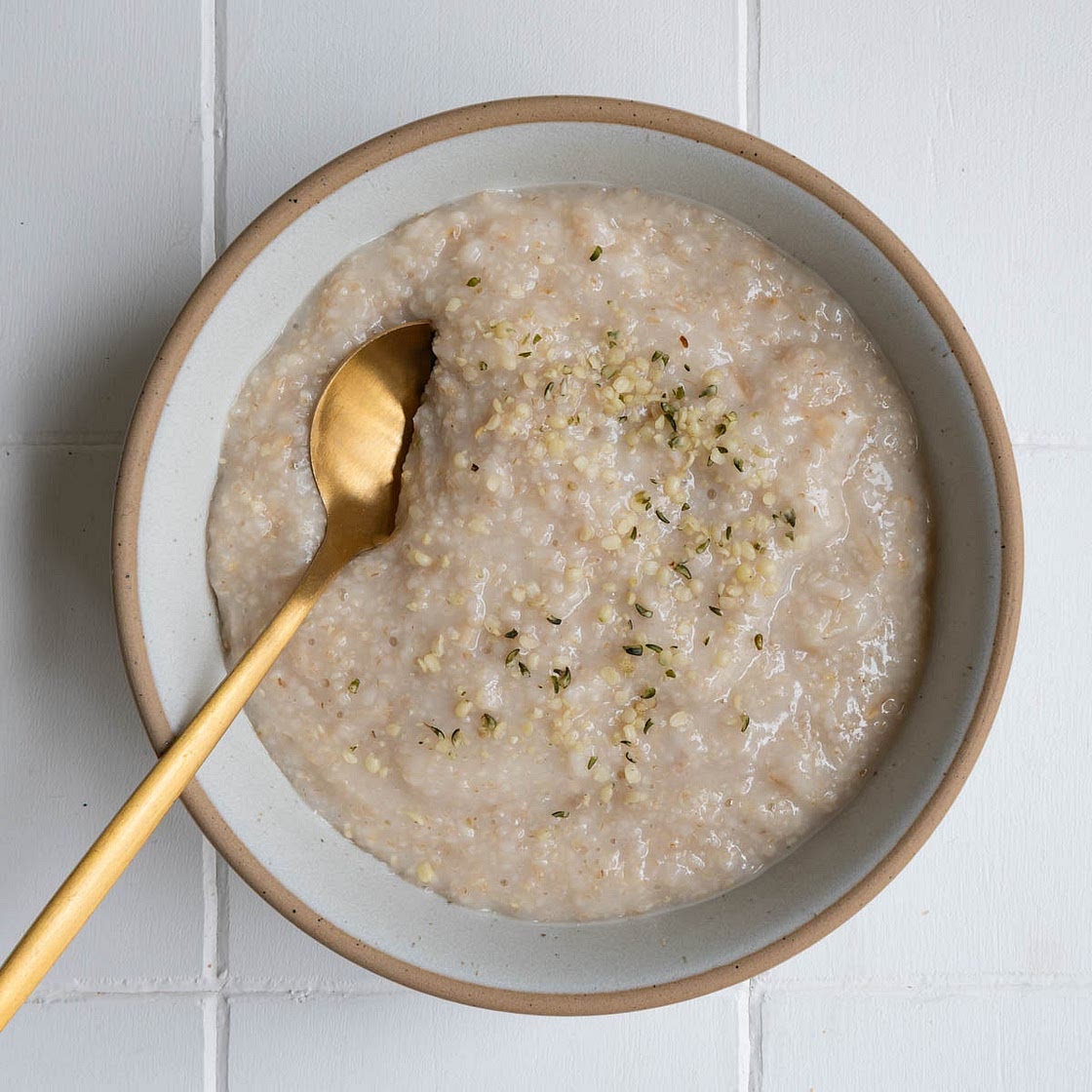 Creamy Oat Bran Oats (High-Fiber)