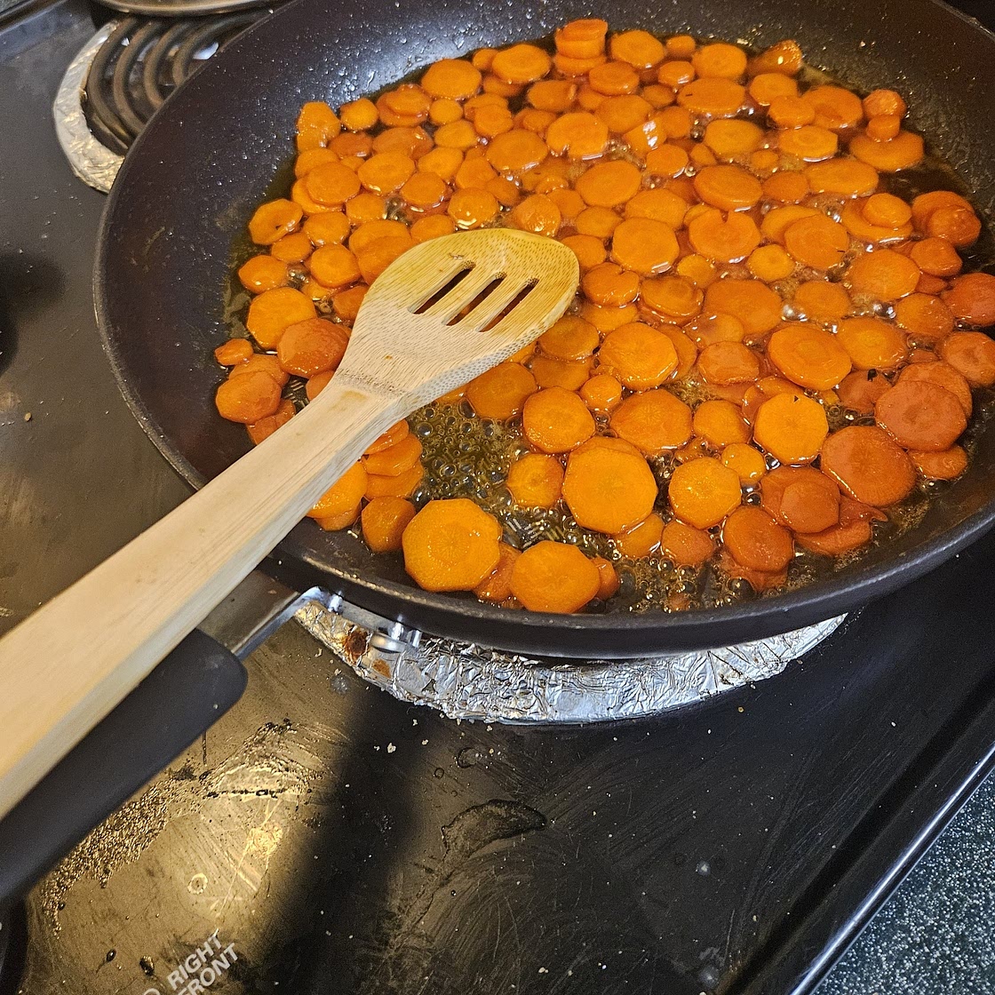 Roasted Honey Glazed Carrots