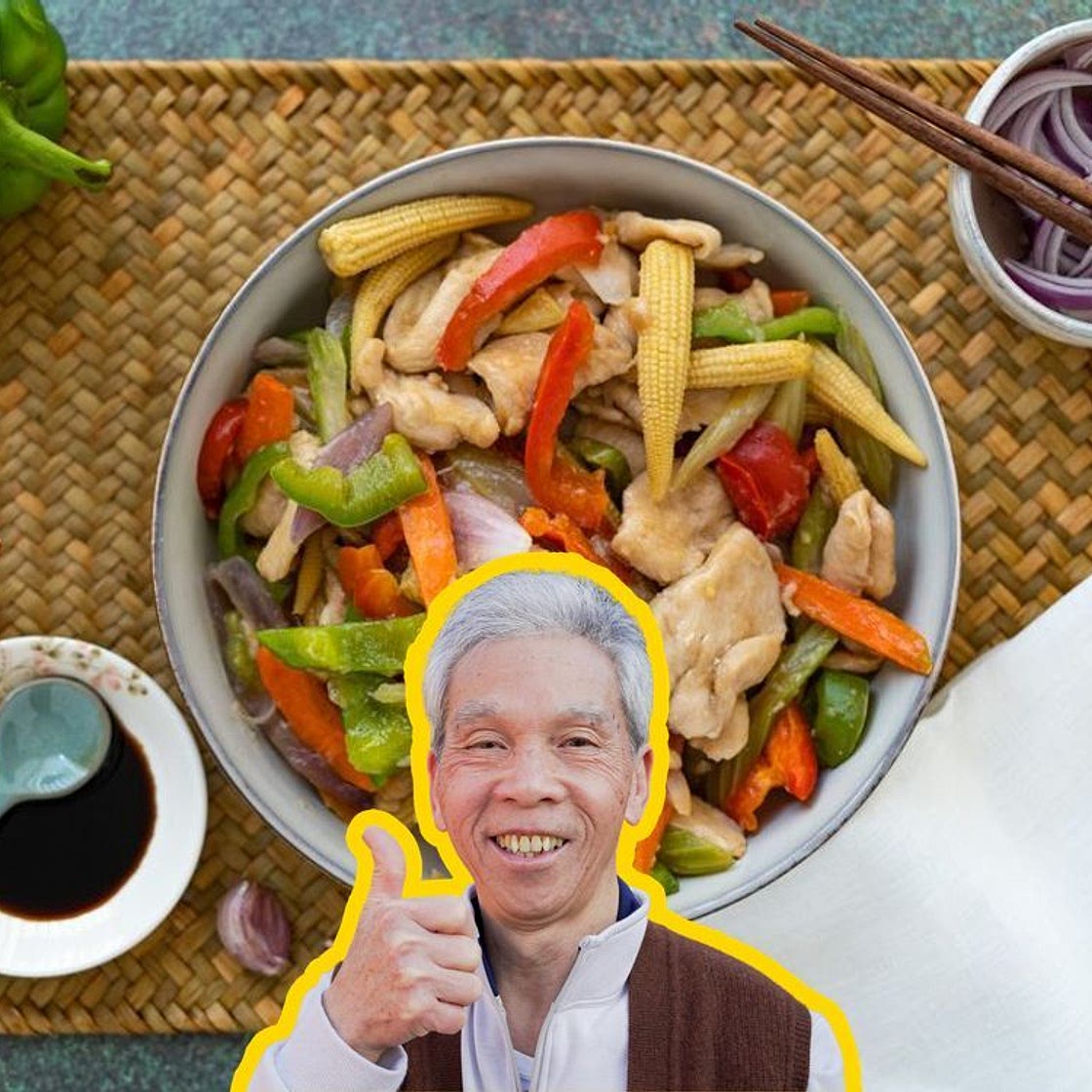 The Rainbow Chicken Stir Fry My Dad's Made 100,000 Times