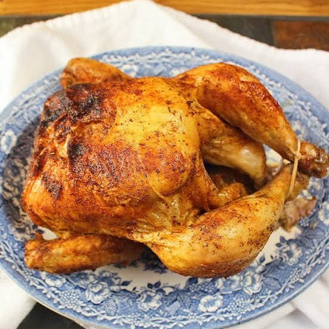 Rotisserie-Style Oven Roast Chicken