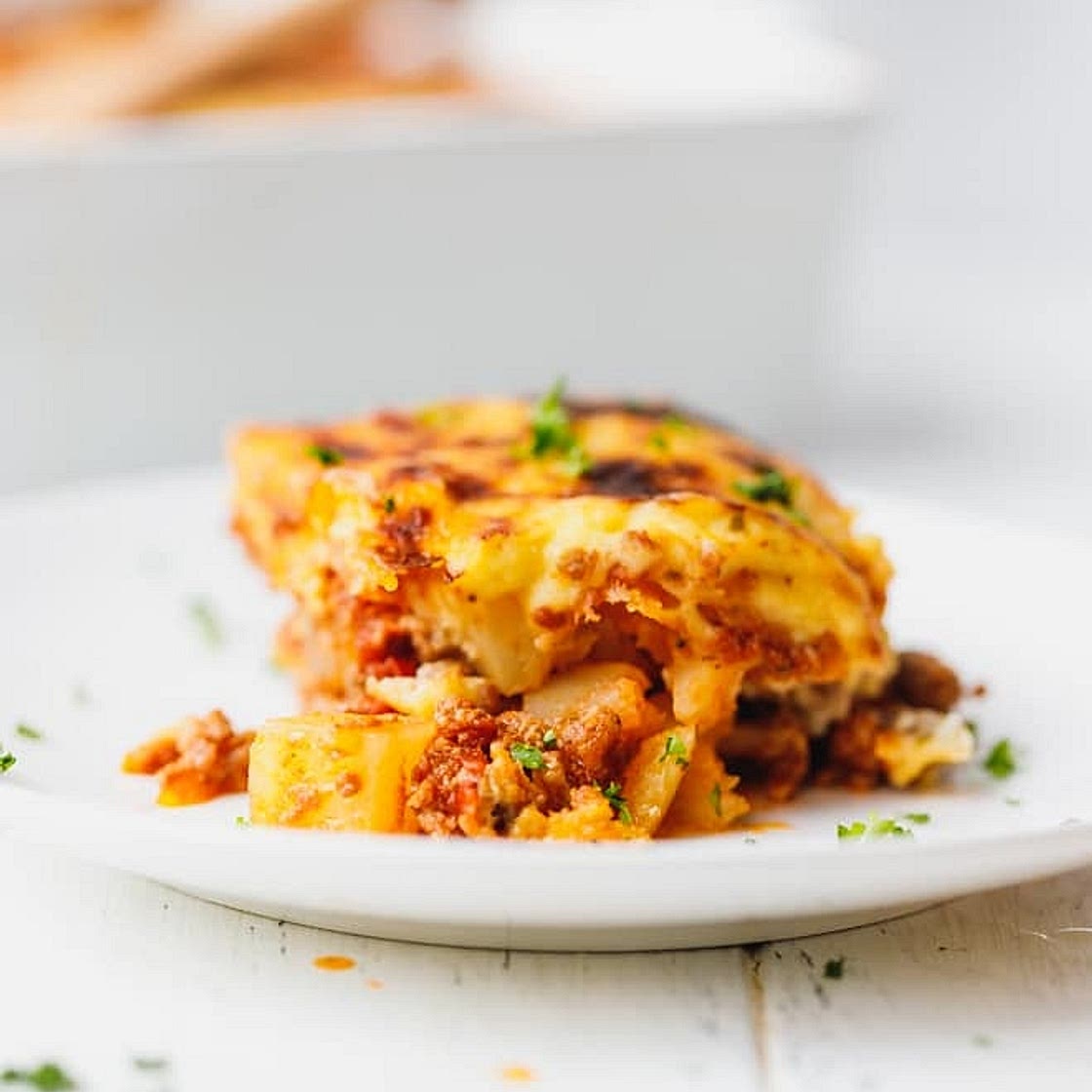 Low Effort Moussaka Ragu