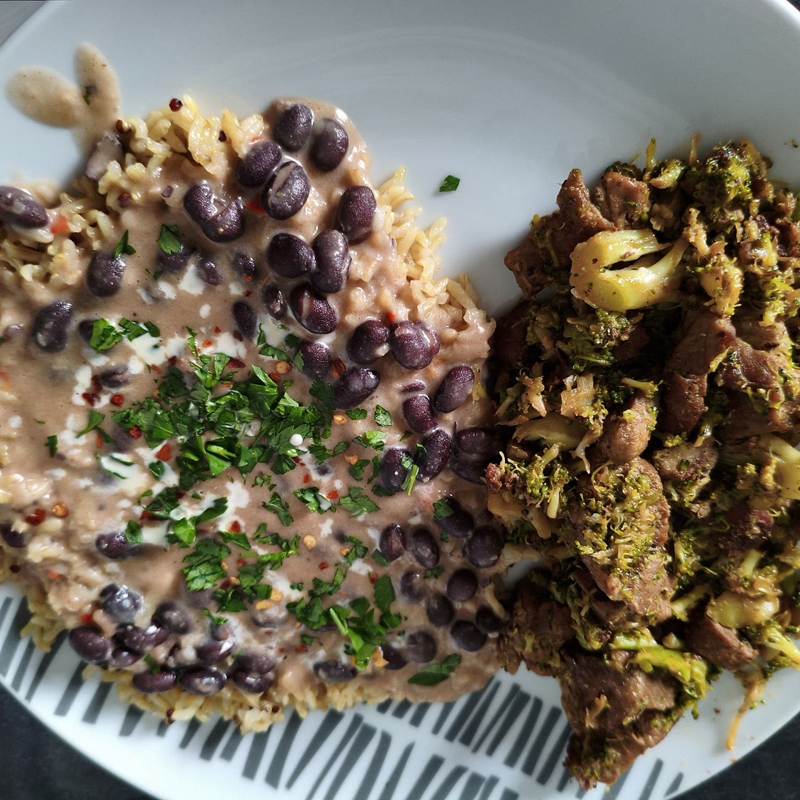 Cheesy Pinto Beans