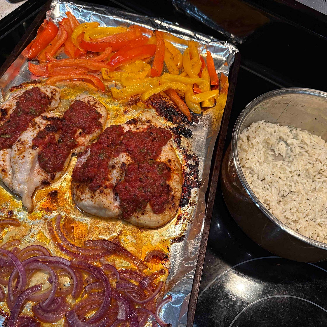 Weekday Meal-Prep Chicken Burrito Bowls Recipe by Tasty