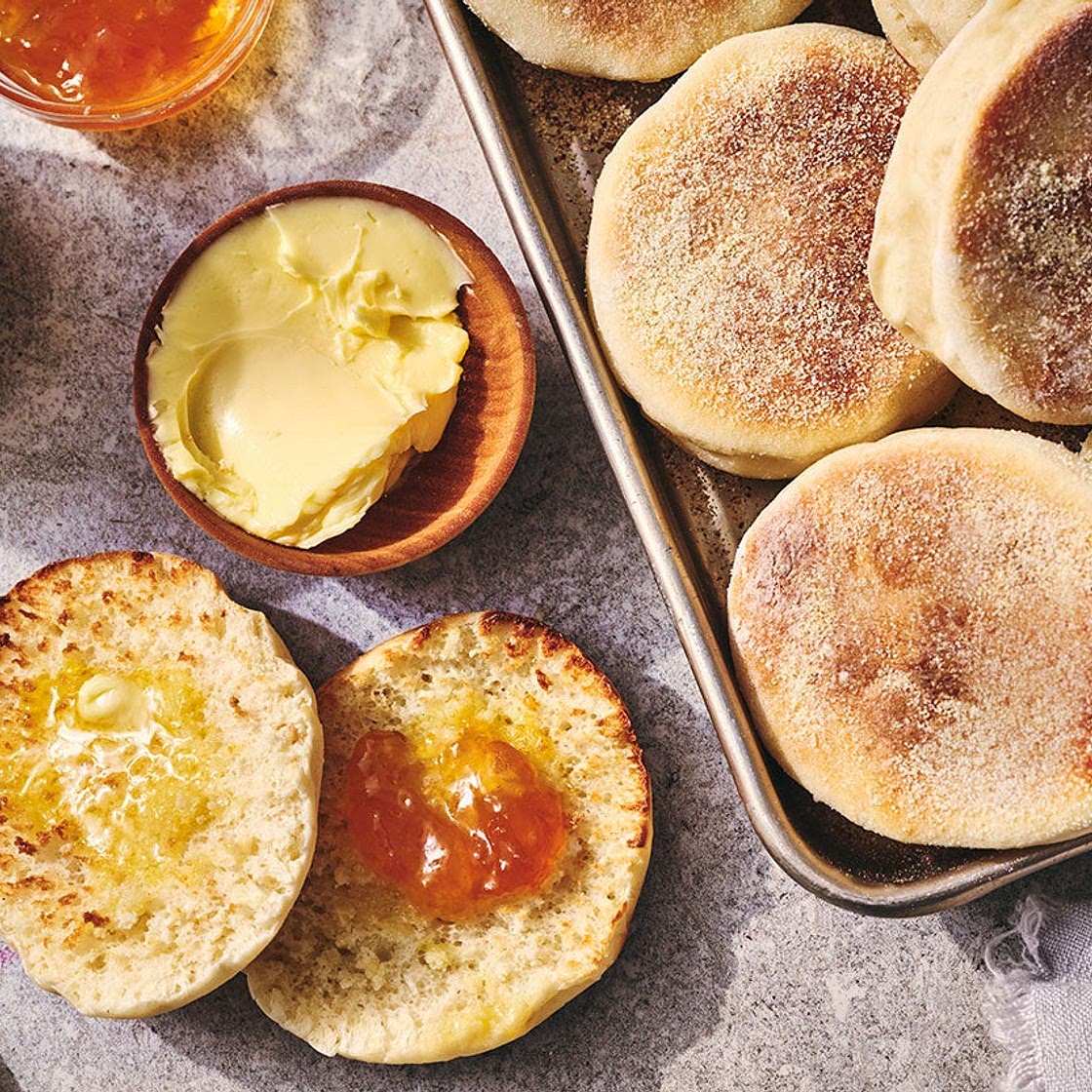 Sourdough English Muffins