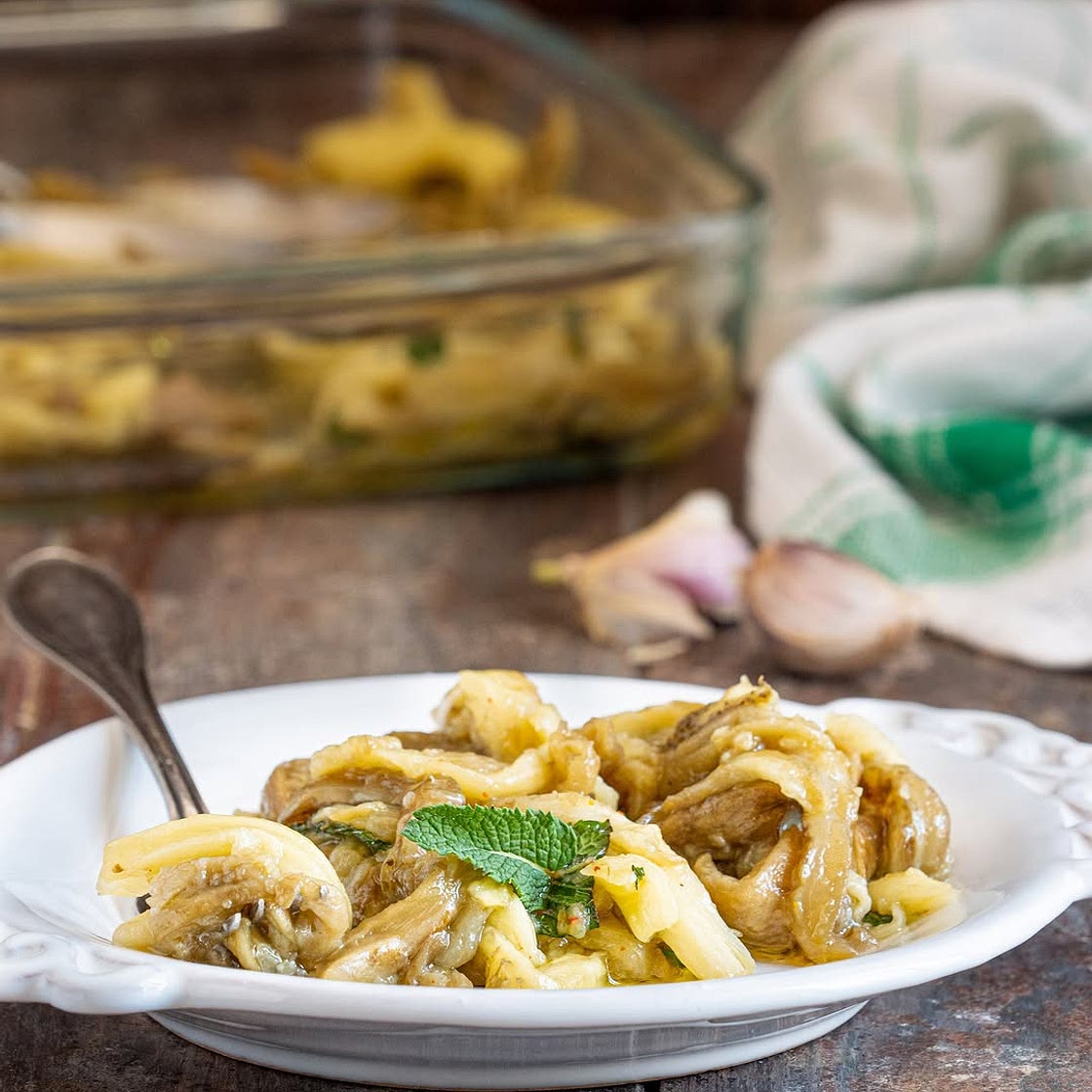 melanzane grigliate al forno
