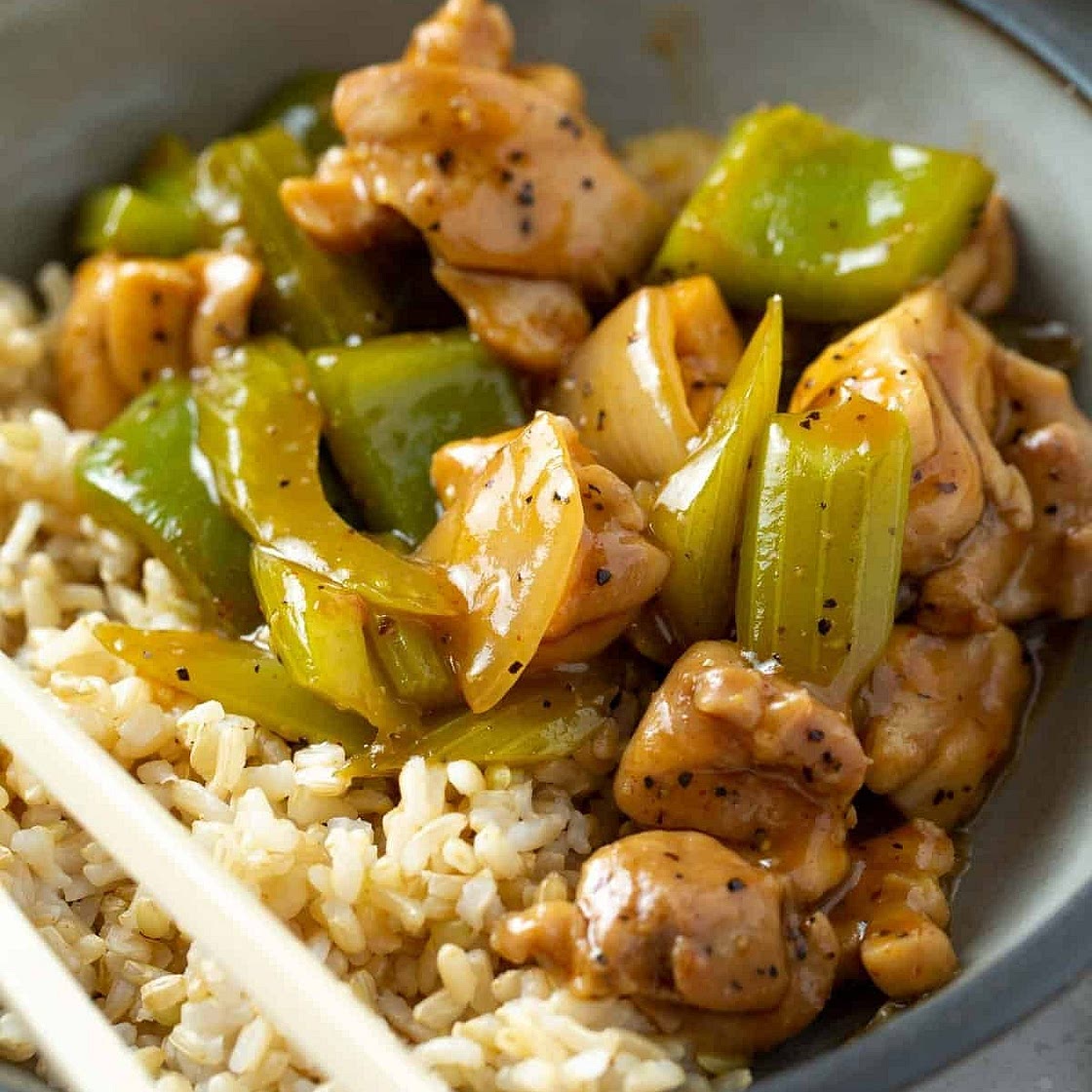 Black Pepper Chicken