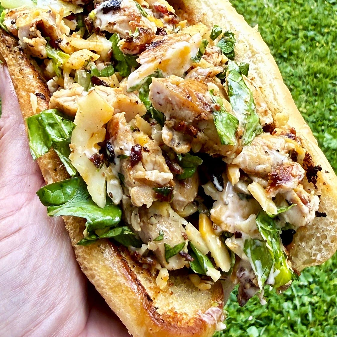 Blackstone Chopped Chicken Bacon Subs