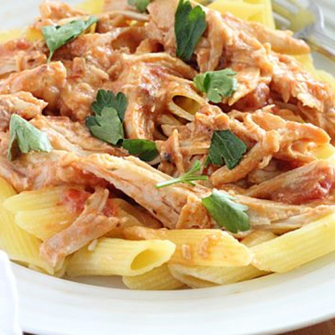 Slow Cooker Creamy Tomato Chicken