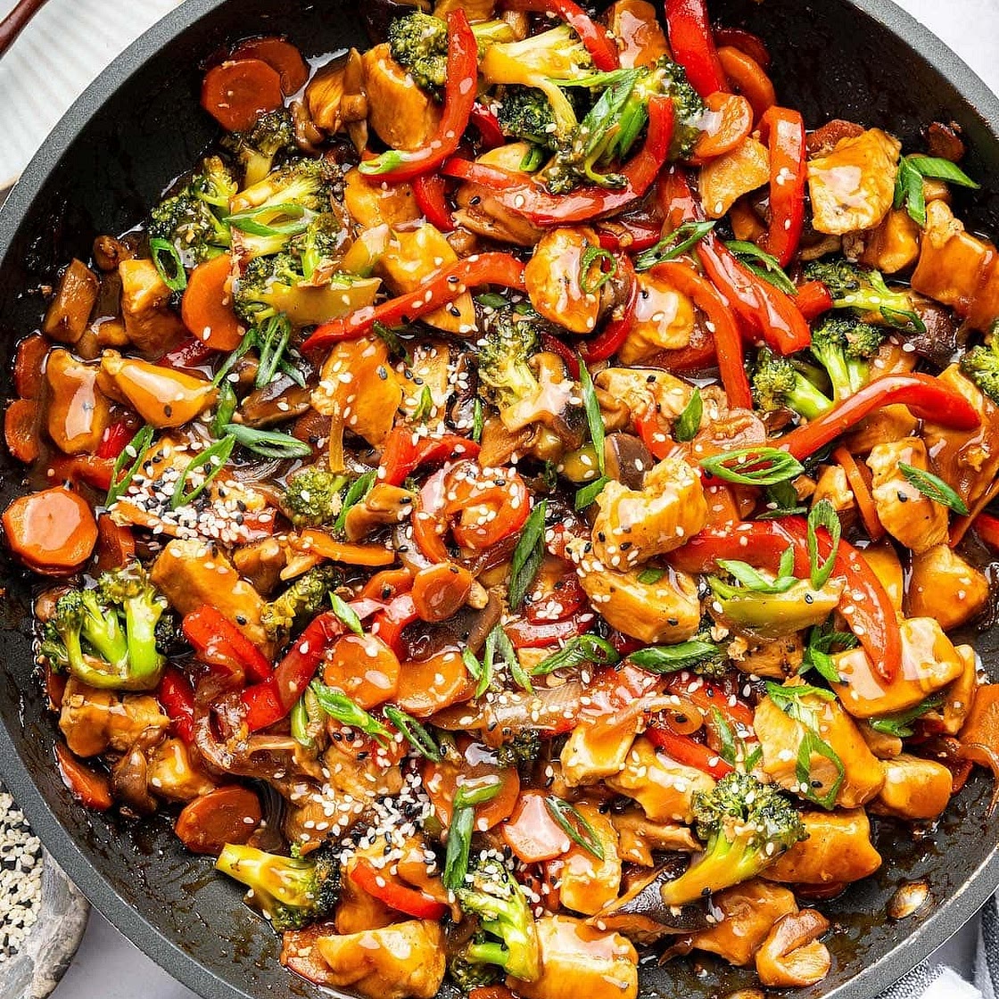 Chicken Stir Fry (10-Minute Meal)