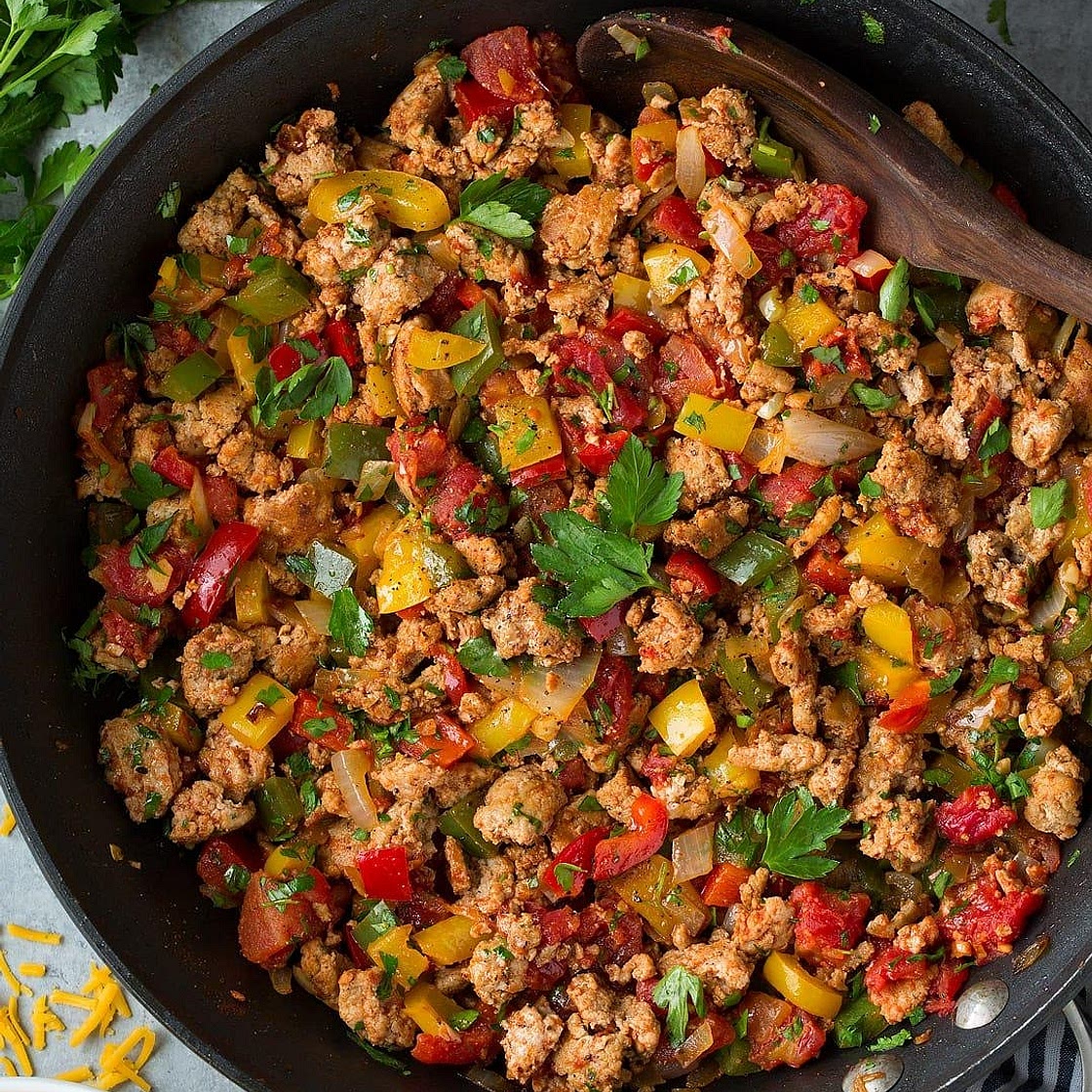 Ground Turkey Skillet