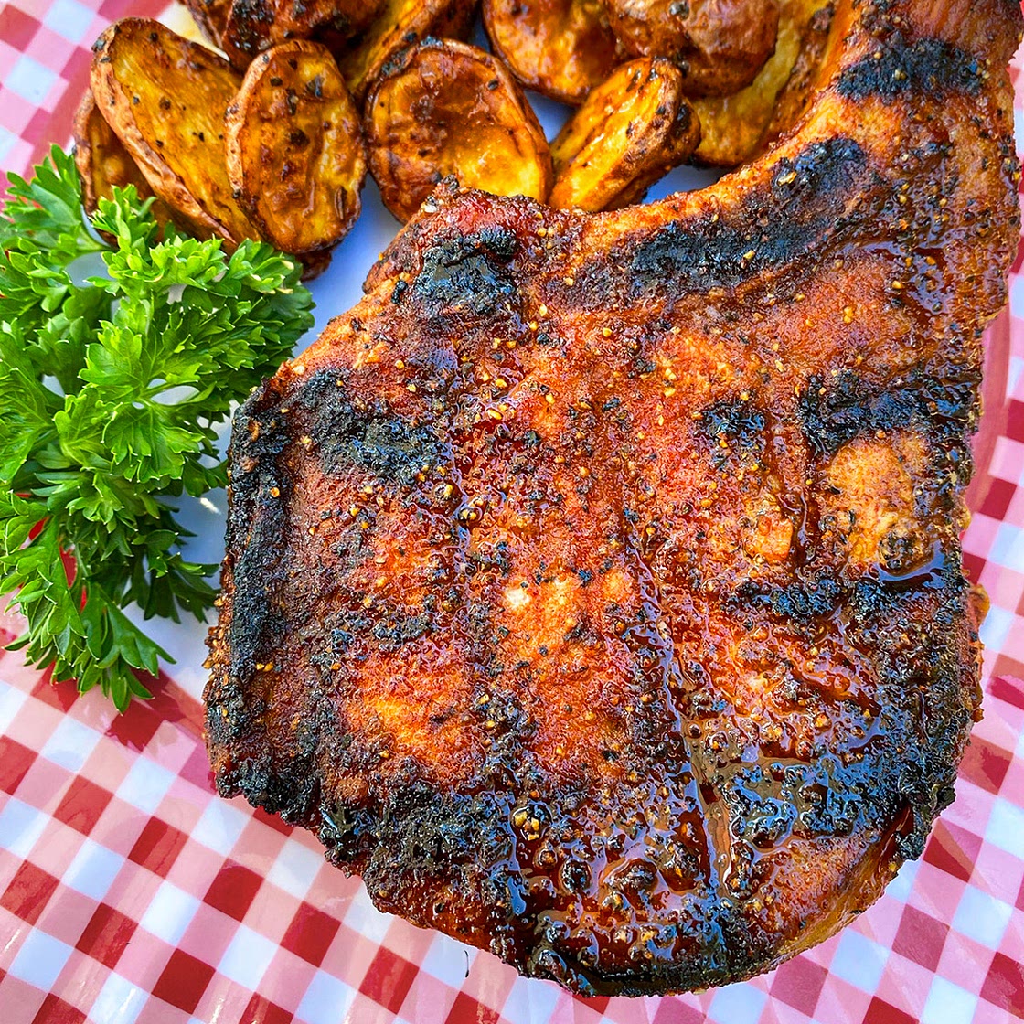 Best Damn Grilled Pork Chops