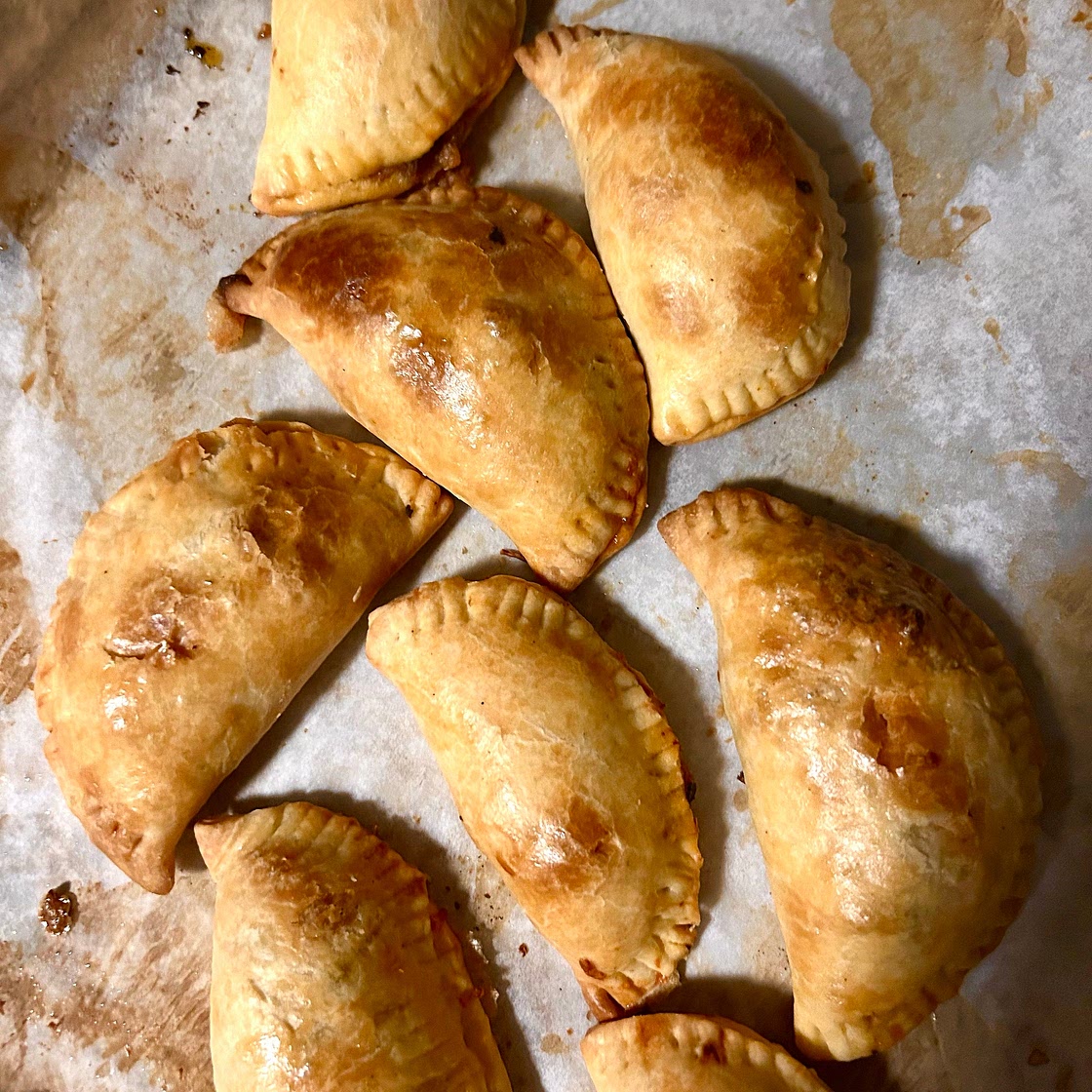 Cheesy Beef Empanadas