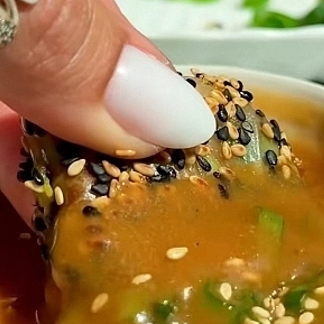 Raviolis de crevettes a la poêle