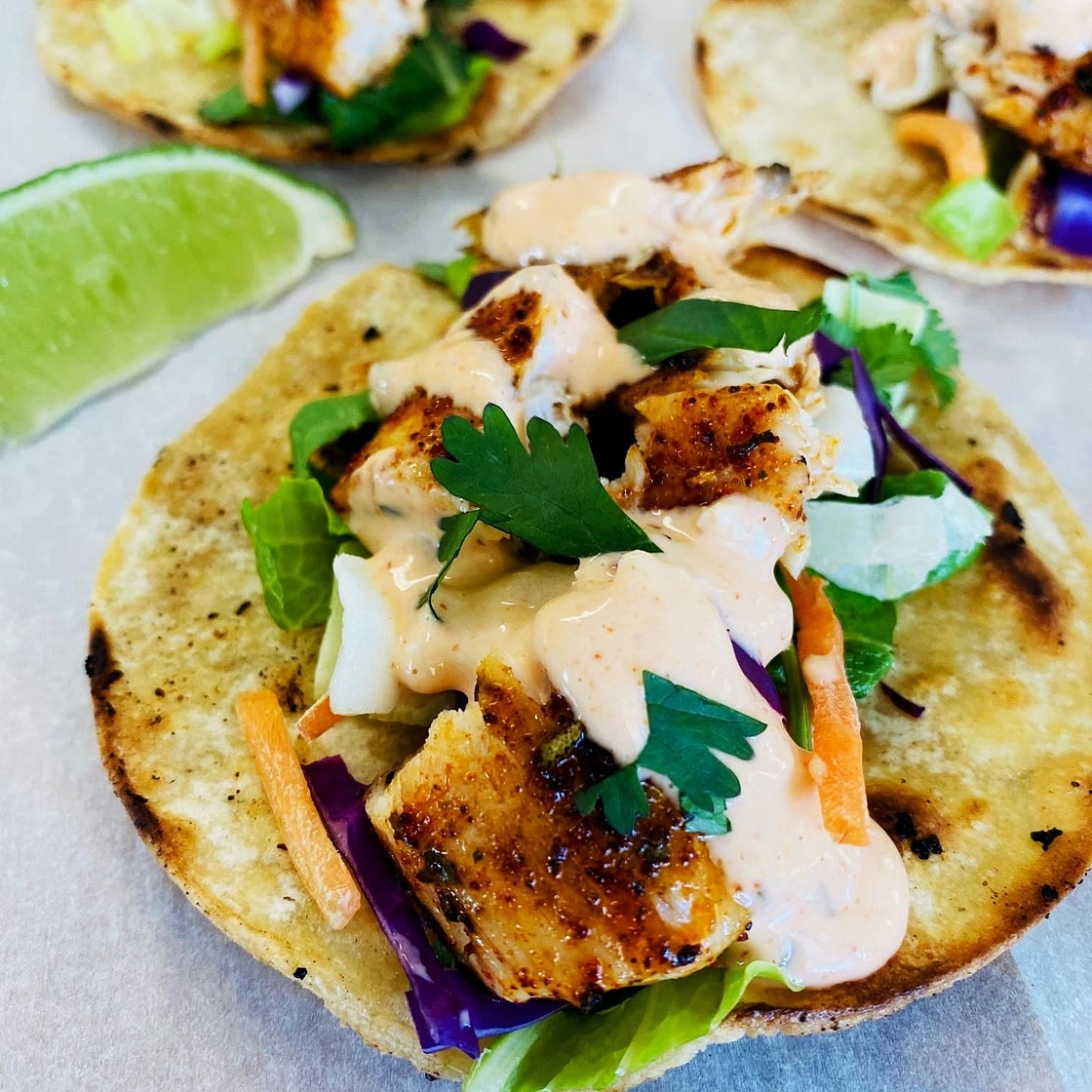 Blackstone Mahi Mahi Tacos