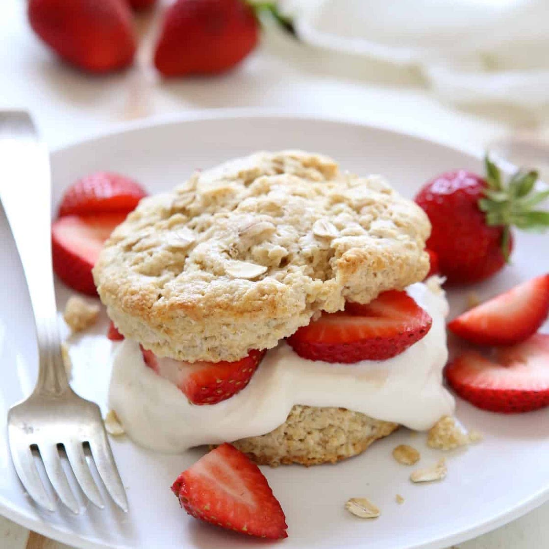 Breakfast Strawberry Shortcakes
