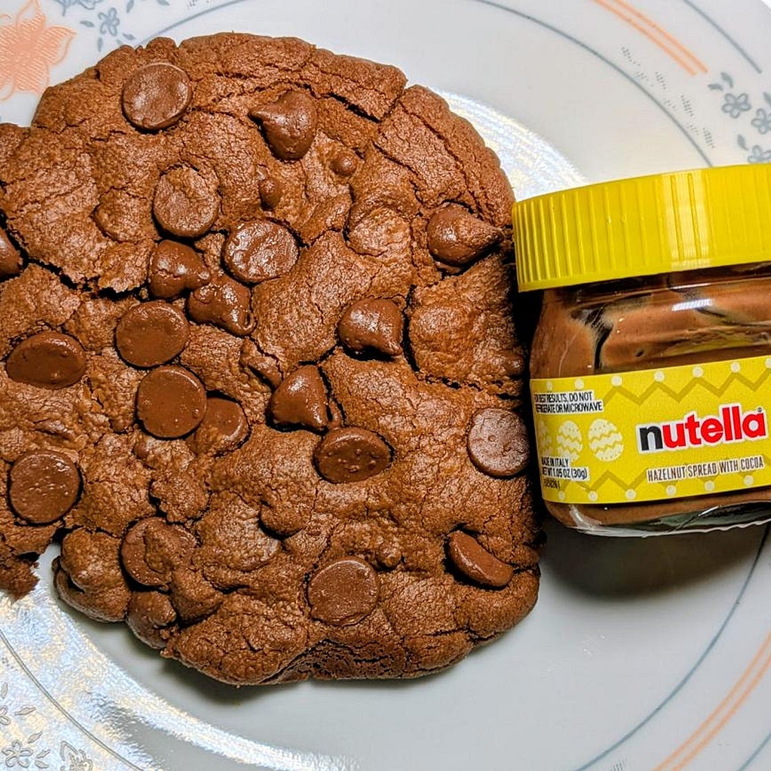 Single Serving Nutella Cookie
