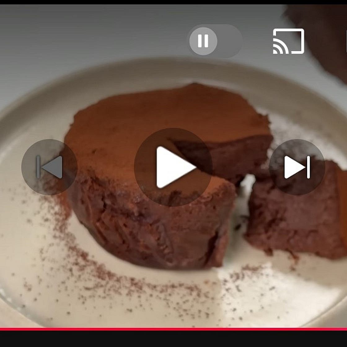 濃厚ヨーグルトチョコケーキ　Microwavable Creamy Choco Cake