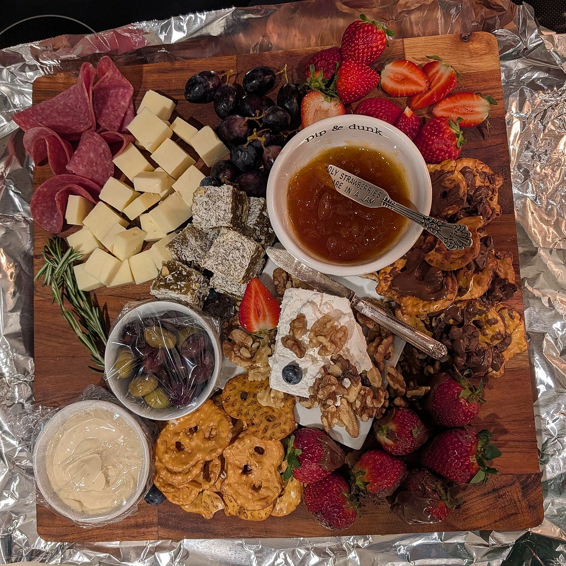 Charcuterie Board for Game Night