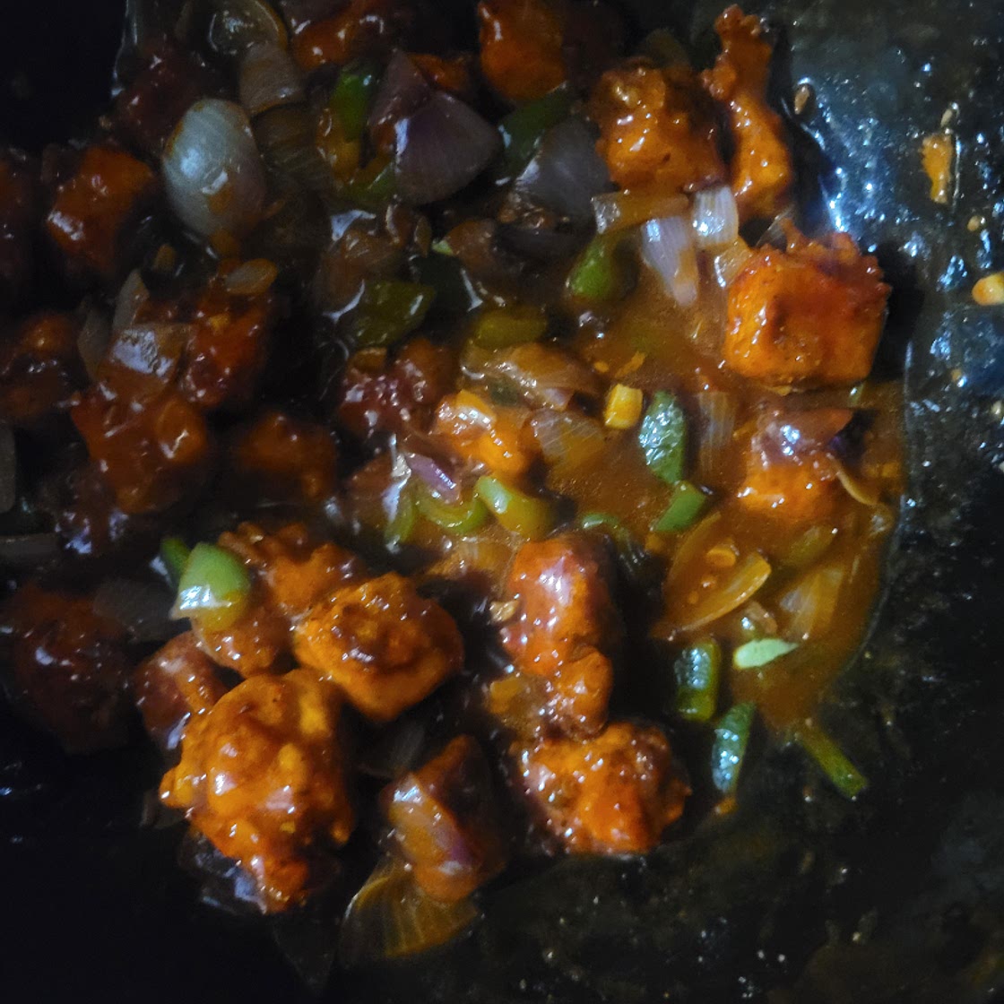 Chili Paneer (or tofu)