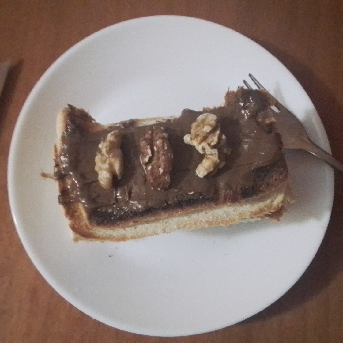 Pastel instantáneo de nocilla