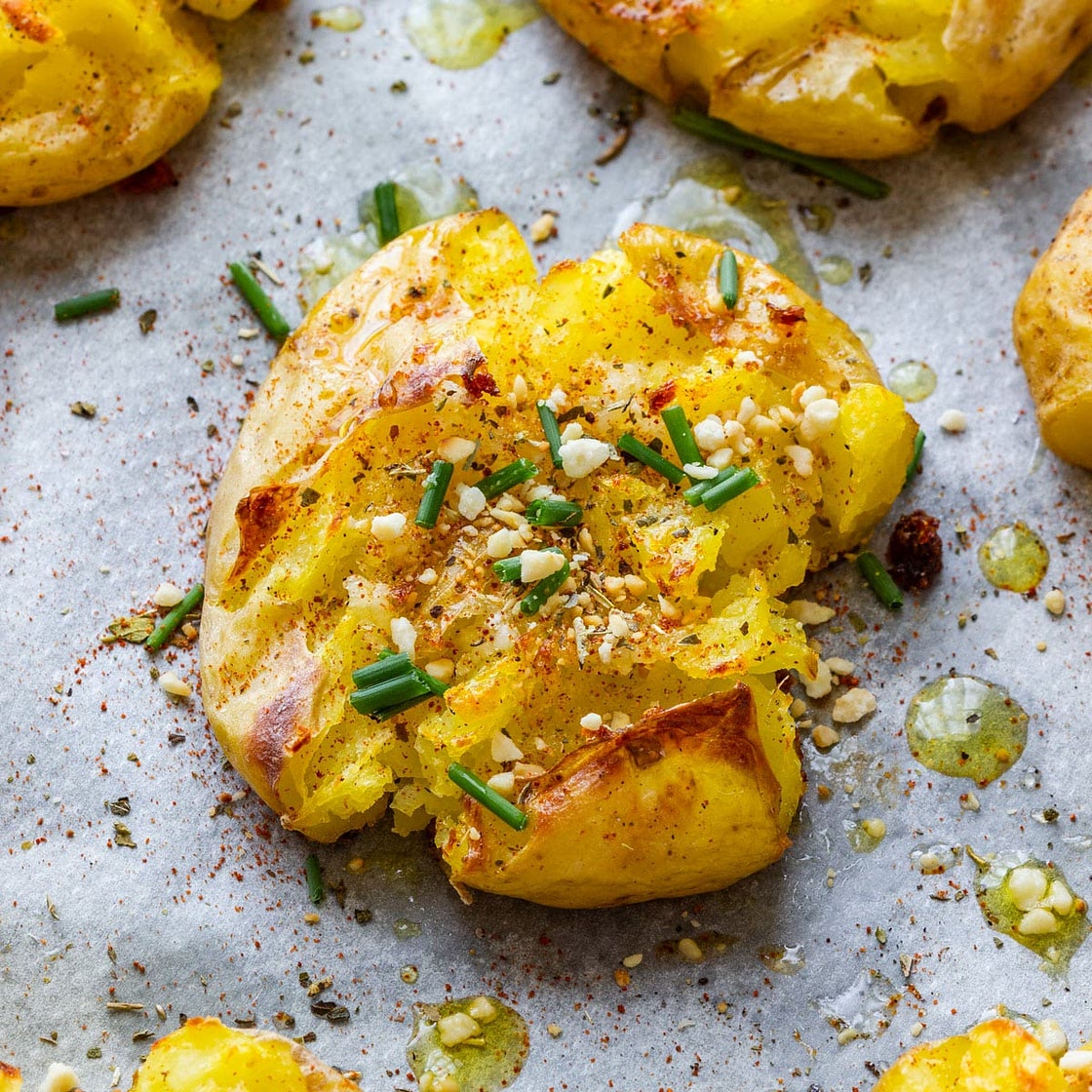 Garlic Smashed Potatoes Recipes
