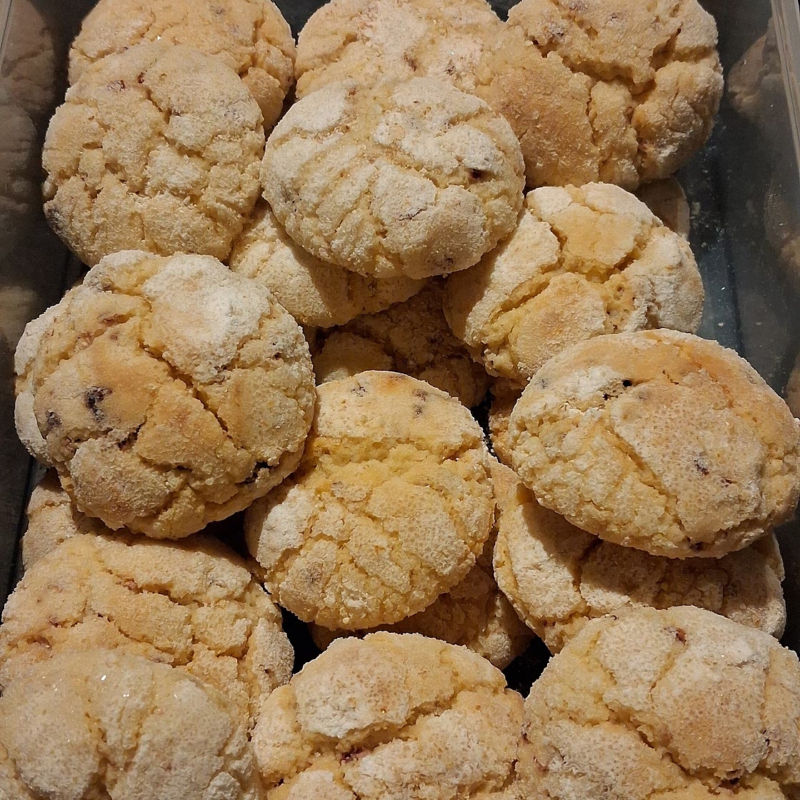 Lemon Crinkle Cookies