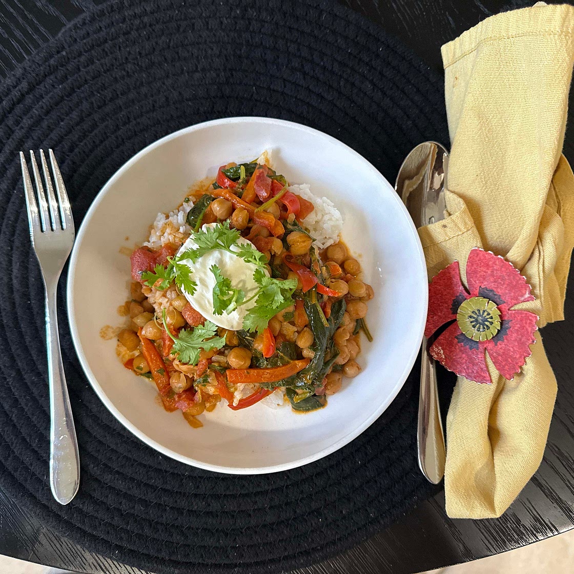 Brazilian Coconut Chickpea Curry