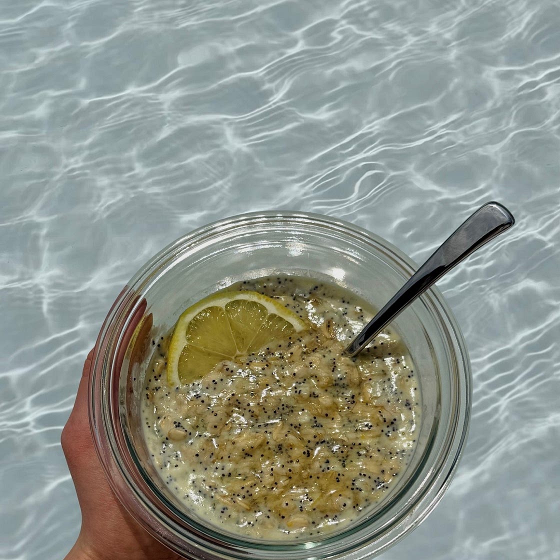 Lemon Poppyseed Oatmeal